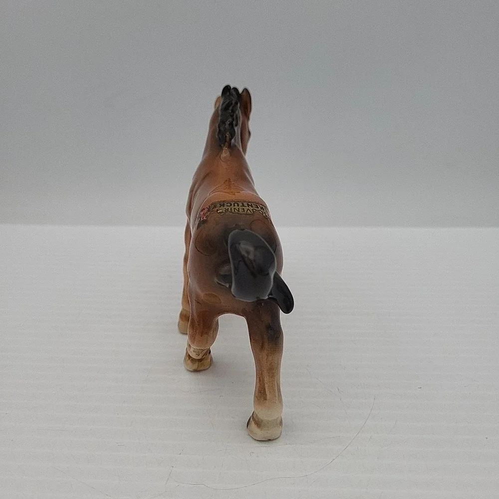 Ceramic Horse Pony Vintage Figurine Brown Western Rodeo Japan
